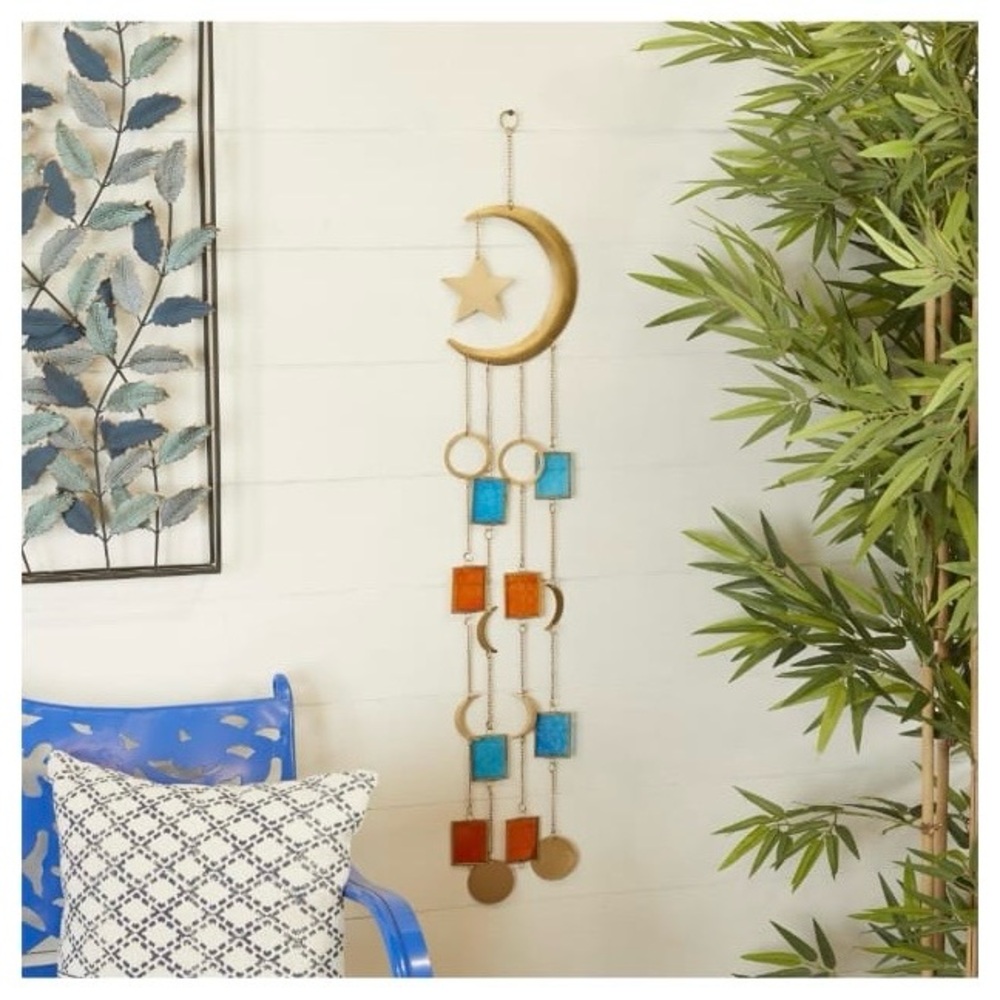 Gold and Multicolor Wall Hanging Decor